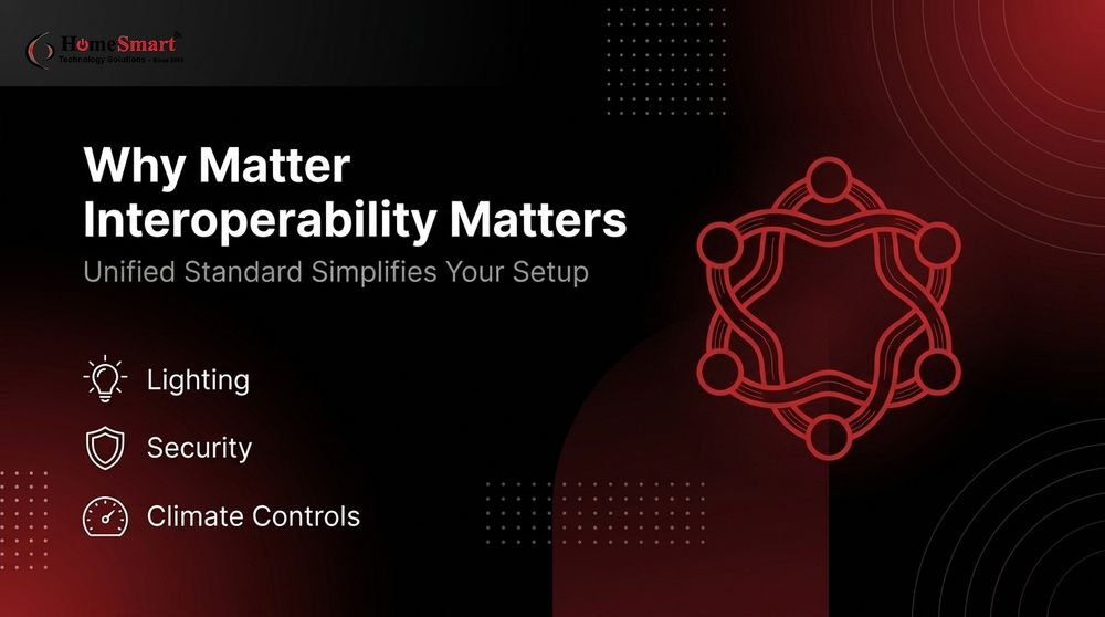 Why Matter Interoperability Matters for Your Smart Home System by HomeSmart Central, Inc.