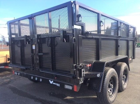 Mid Size Dumps Trailers Made With North American Steel for sale at Pacific Rim Trailer Sales in British Columbia