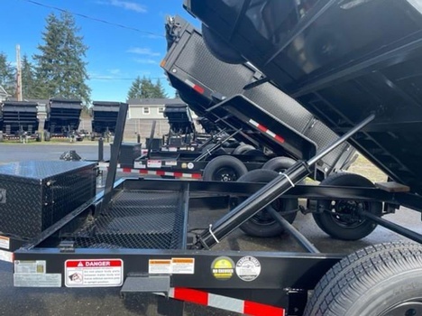 Mid Size Dumps Trailers with Channel Treehouse for sale at Pacific Rim Trailer Sales in British Columbia