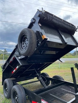 Tandem Axle Mid Size Dumps Trailers for sale at Pacific Rim Trailer Sales in British Columbia