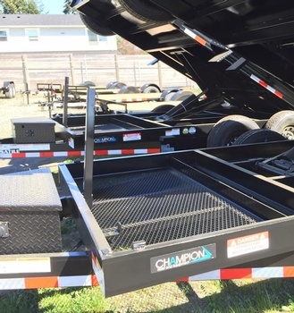 Heavy Duty Deluxe Dumps Trailers Made With North American Steel for sale at Pacific Rim Trailer Sales in British Columbia