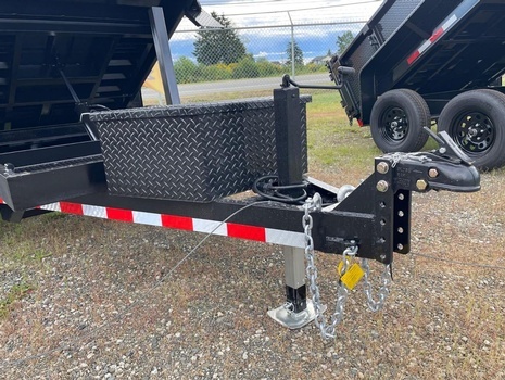Pacific Rim Trailer Sales offer Heavy Duty Deluxe Dumps Trailers with 5D Rear Stabilizing Jacks for sale