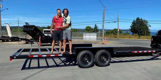 Satisfied Owners of Heavy-Duty Tilt Trailers from Pacific Rim Trailer Sales