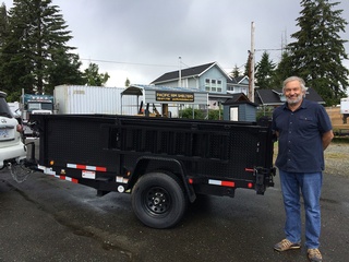 Satisfied Buyers of Economy Box Trailer from Pacific Rim Trailer Sales