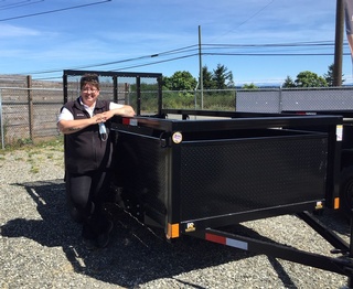 Excited Owners of BOX Trailer purchased from Pacific Rim Trailer Sales