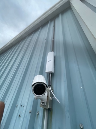 High-quality surveillance camera setup for enhanced safety measures by experts of TecDivine Business Solutions LLC