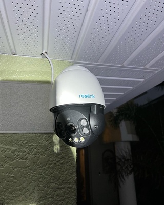 Cutting-edge security camera installation done for a residence by TecDivine Business Solutions LLC