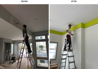 Enhance your room's appeal with Professional Ceiling Painting Services by Element Painting Inc.