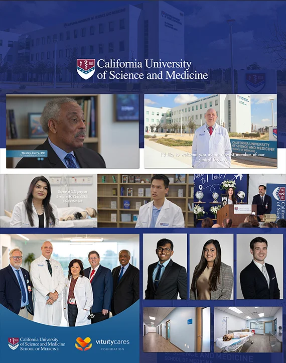 California University of Science and Medicine video production project done by Rawfa Productions LLC