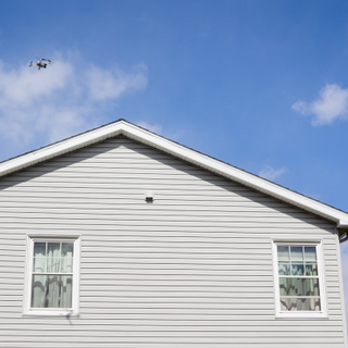 Drone technology used for a comprehensive inspection by Summit Property Inspectors
