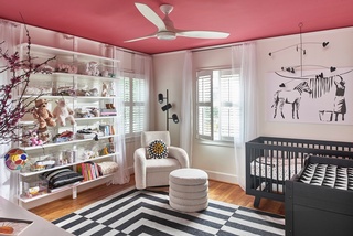 Charming and inviting interior design for children's bedrooms in Kirkwood by professional interior designer
