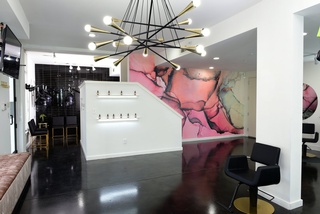 Experience the artistry of Beauty Is Abundant's luxury salon interior design