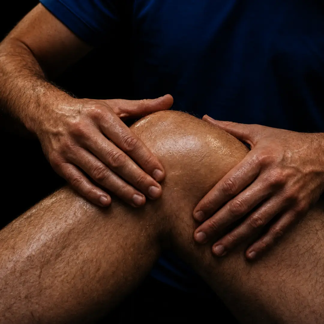 Soccer player receiving sports massage for muscle recovery at Elite Healers NYC, 120 East 56th Street, Suite 420