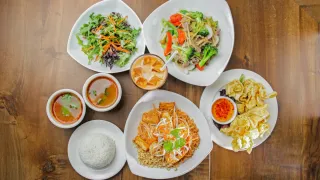 Combo For two with Ginger Beef