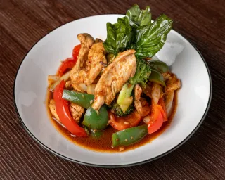 Chicken Basil Stir