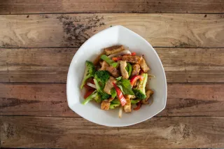 Basil Stir- Fry with Tofu and Veggie