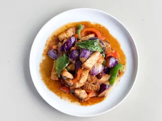 Eggplant Stir