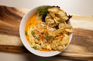 Yellow Curry Chicken Noodle Soup