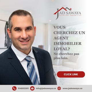 Expert Real Estate services are offered by Jad Sawaya, a real estate broker in Laval, Quebec