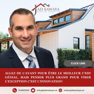 Property For Sale by Jad Sawaya, Residential Real Estate Agent in Laval, QC