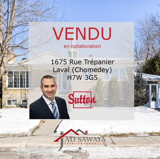 Jad Sawaya, a Residential real Estate Specialist is marketing a home in Laval, Quebec