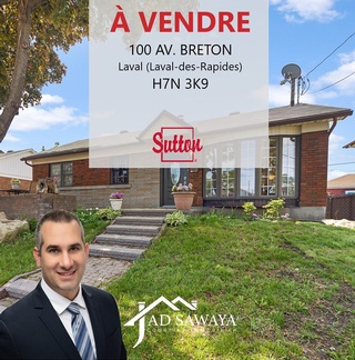 A Vendre - Residential Property For Sale in Laval, QC by Real Estate Professional Jad Sawaya