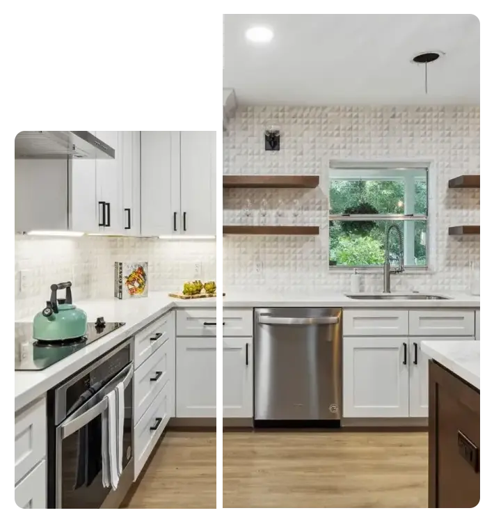 Kitchen Remodel Contractors in Alachua County modern island