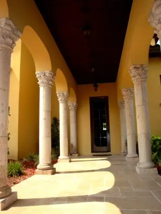 Elevate your Tulsa Columns with expertly fashioned Natural Stone designs, blending artistic finesse