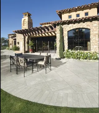 Reimagine your Tulsa outdoor retreat with the sleek sophistication of our Porcelain Pavers