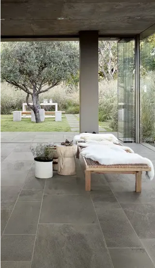 Elevate your Tulsa outdoor ambiance with sleek Porcelain Pavers, creating attractive pathways