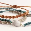 Twisted Macrame Bracelets