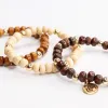 Wood Beaded Bracelet