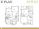 AURA 2 Upper, Foundation Basement Floor Custom Home E Plan by Noura Homes