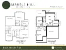 Discover Marble Hill's Custom Homes - Upper Floor and Basement Plans, part of Luxury Living by Noura Homes