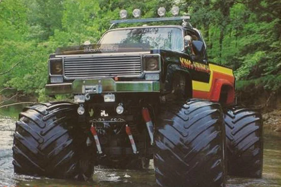 Texas Truck Works proudly captured a stunning photo of the iconic King Krunch Monster Truck