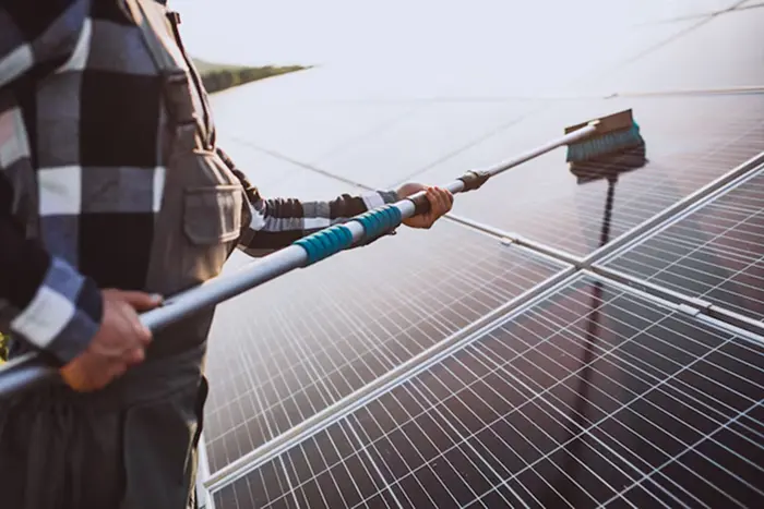 Commercial Solar Panel Cleaning in Toledo, Ohio