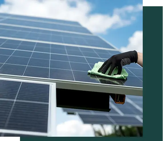 Solar panel cleaning services in Toledo Ohio