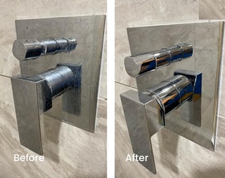 Before and After Deep Cleaning Tap in Toronto by Cleaning 4 You