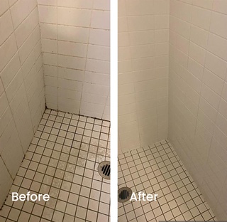 Before and After Residential Bathroom Cleaning Services in Toronto by Cleaning 4 You