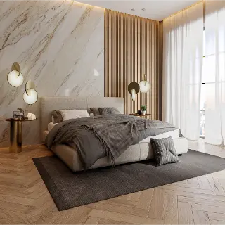 Discover Luminous Labs 3D Interior Rendering project dedicated to an elegant bedroom