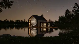 Explore Luminous Labs Architectural Rendering projects completed at night in Halifax