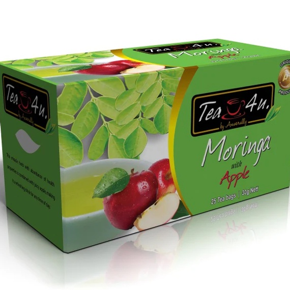 Flavored Moringa Oleifera Energy Tea - Apple
