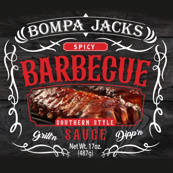 BOMPA JACKS (Spicy) Barbecue Sauce