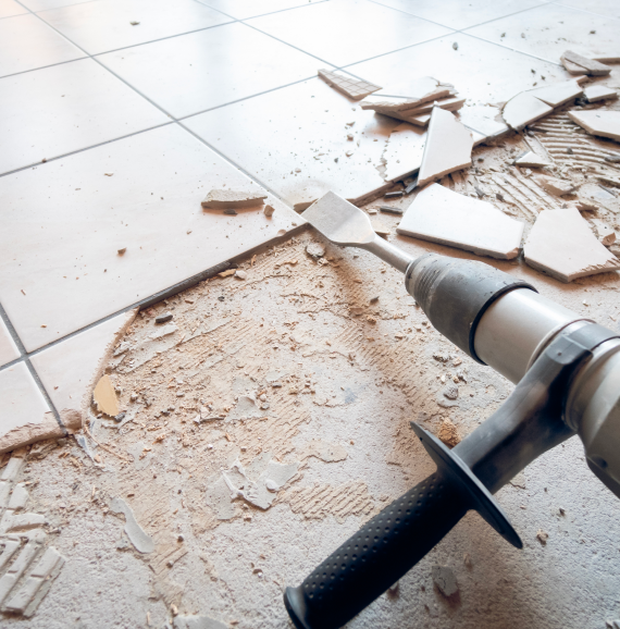 Floor Tile Removal