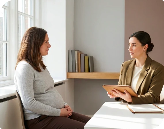 pregnant-woman-counseling-for-pregnant-women