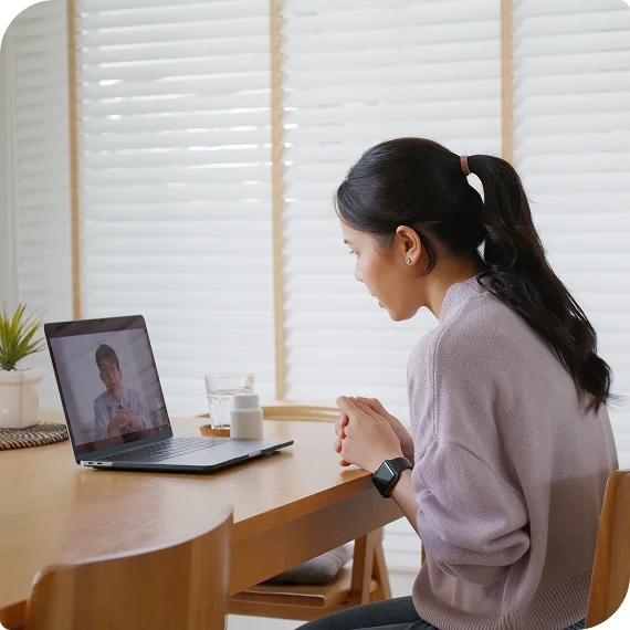 Teen counseling through virtual therapy
