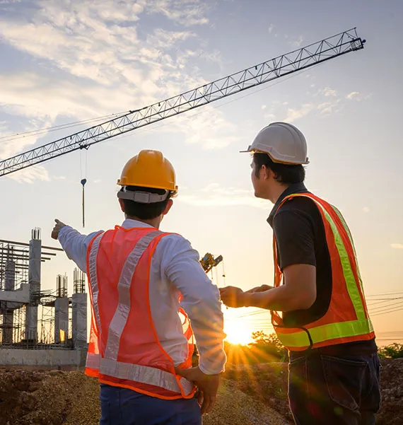 Safety compliance form in construction software interface