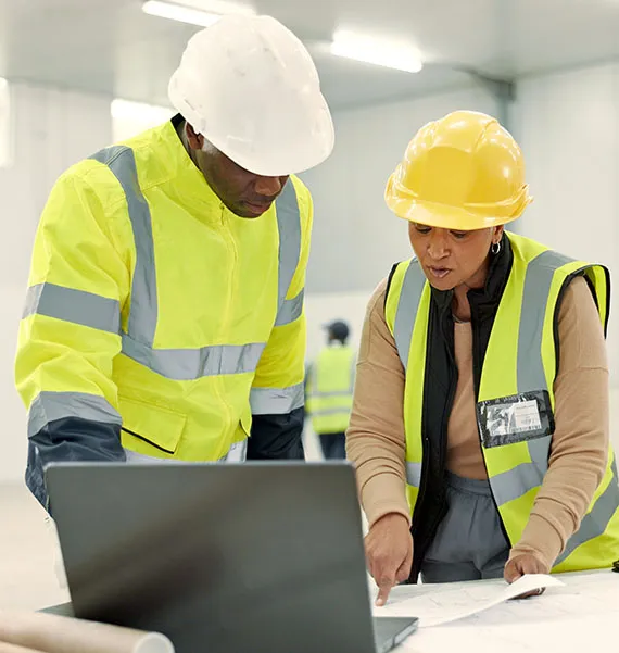 Inspection checklist for construction site compliance