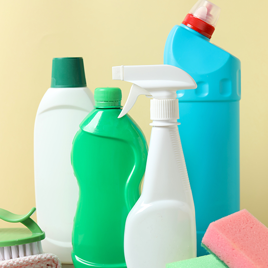 Household Cleaning Containers