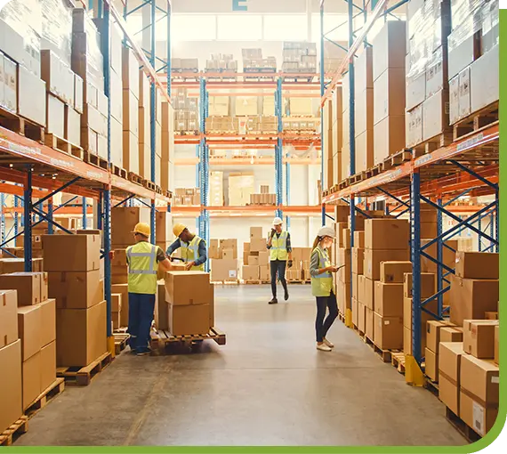 Team of Commercial Movers in Squamish loading crates